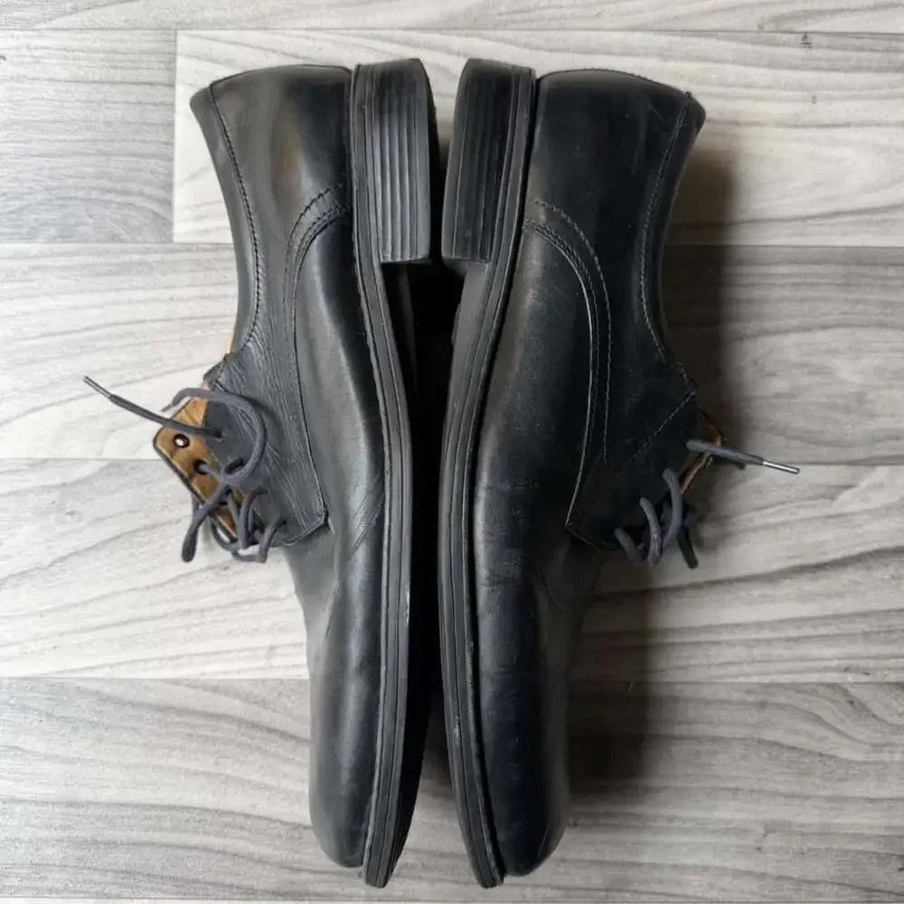 Johnston & Murphy Oxford Dress Shoes Size 13M Black Leather